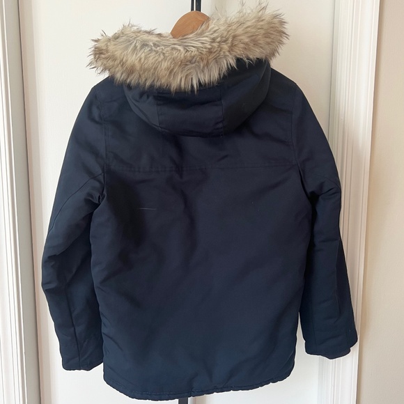 Abercrombie Kids Parka Coat with Removable Faux Fur Trim - Picture 8 of 14
